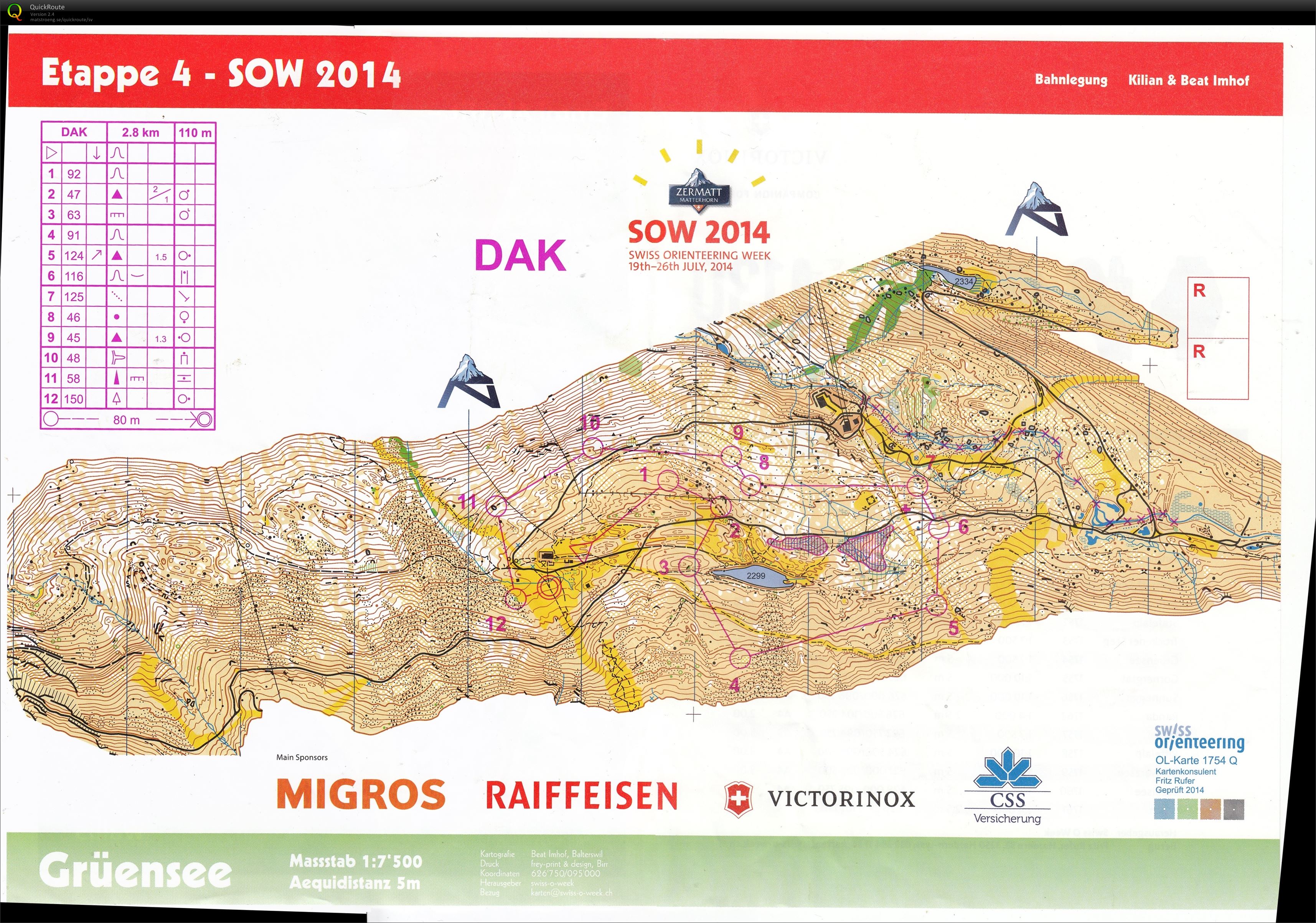 Swiss O-Week dag 4 (2014-07-24)