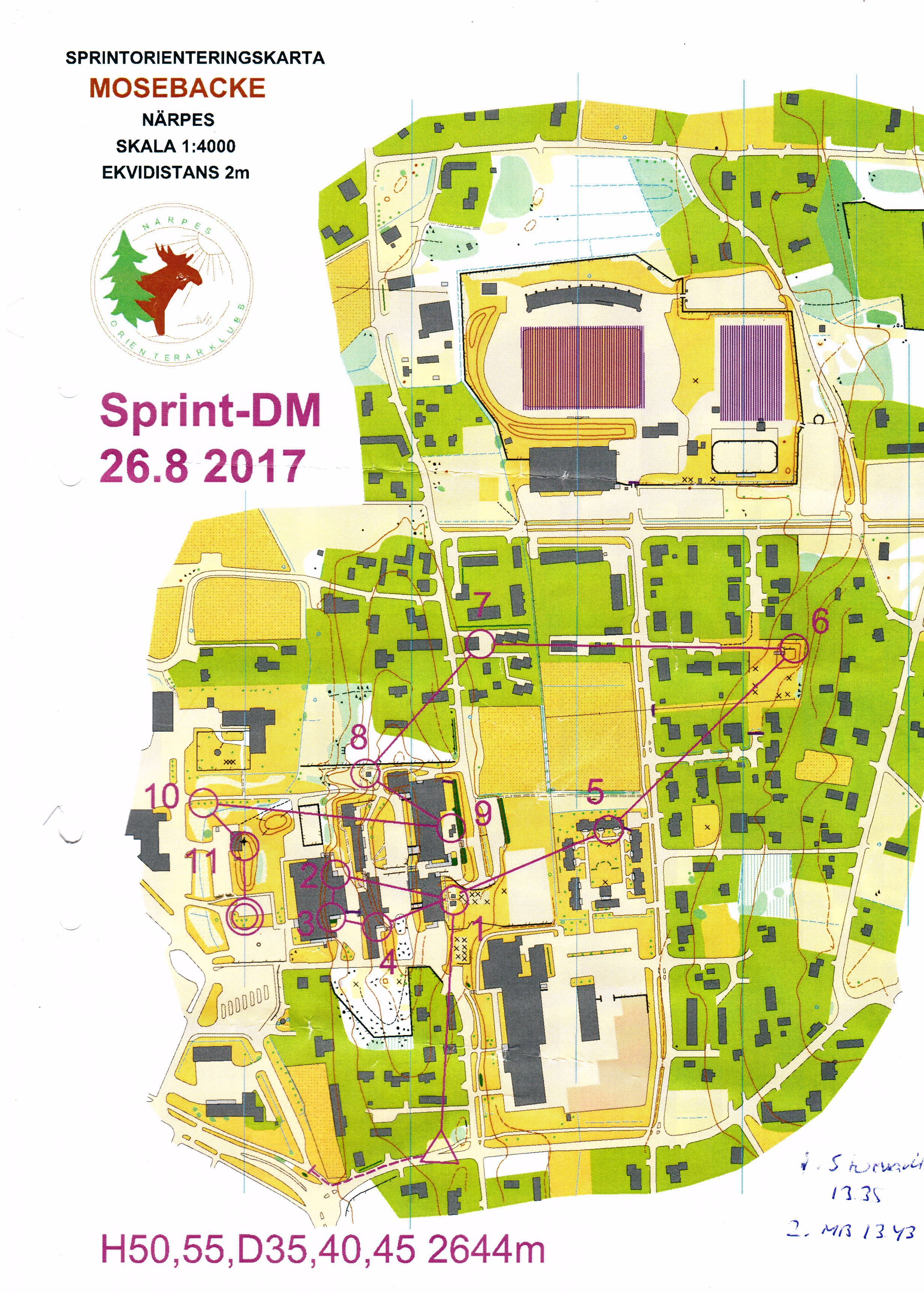 Sprint-DM 2017 (26/08/2017)