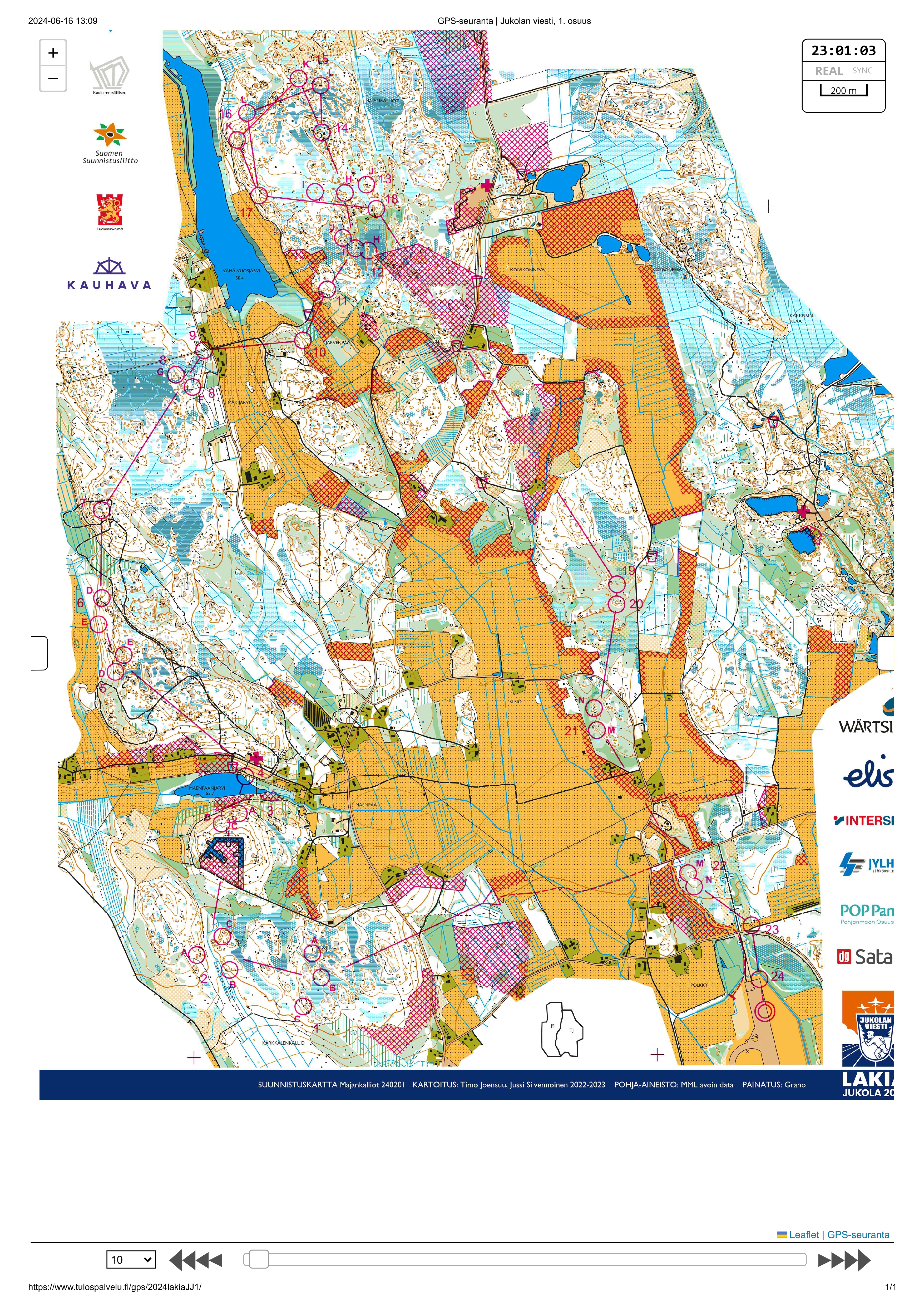 Jukola 2024 - Etapp 1 (16.06.2024)