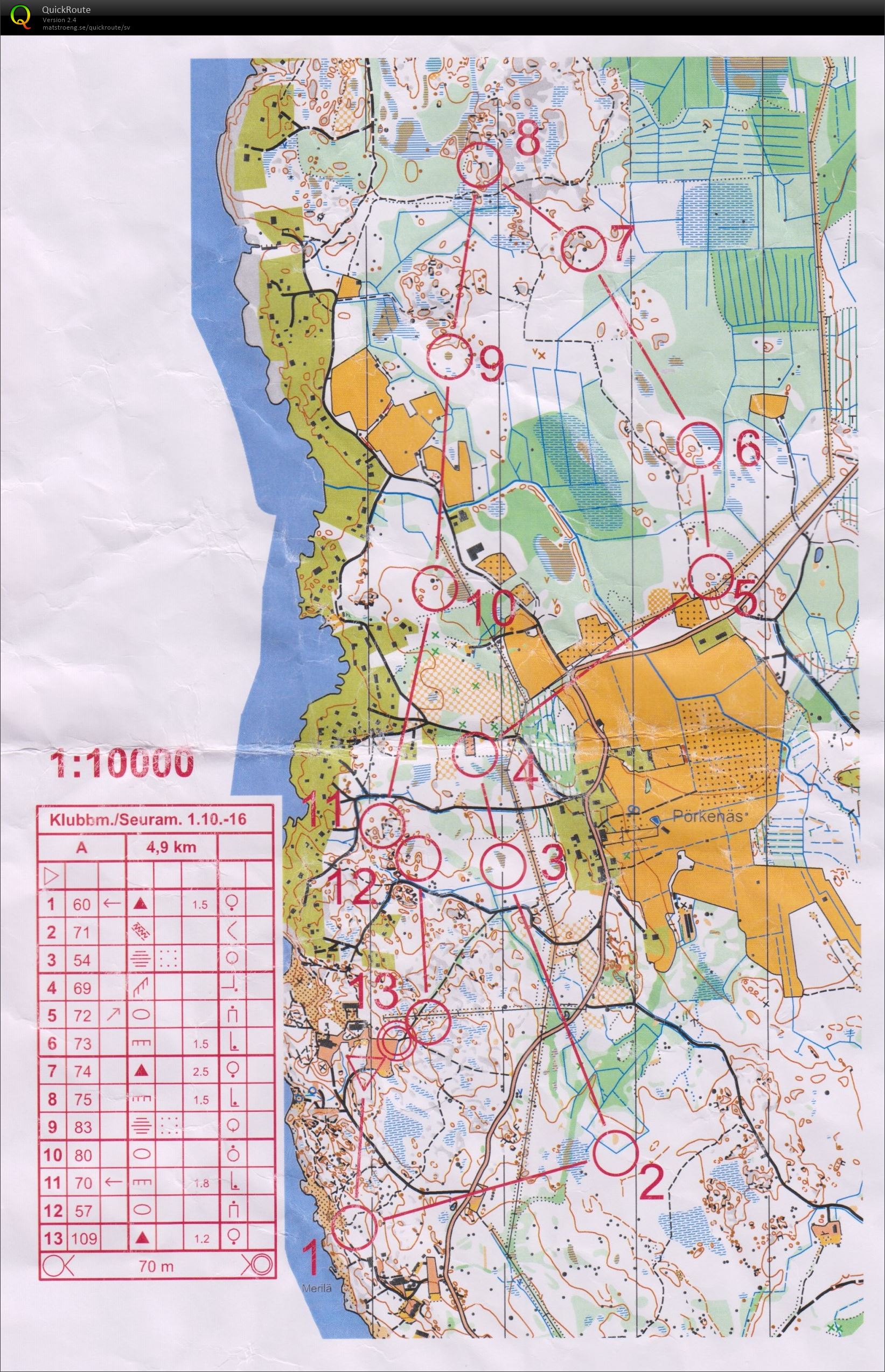 Klubbmästerskap (Brahe, Falken, Minken, PieHi, SI-SU) (01/10/2016)